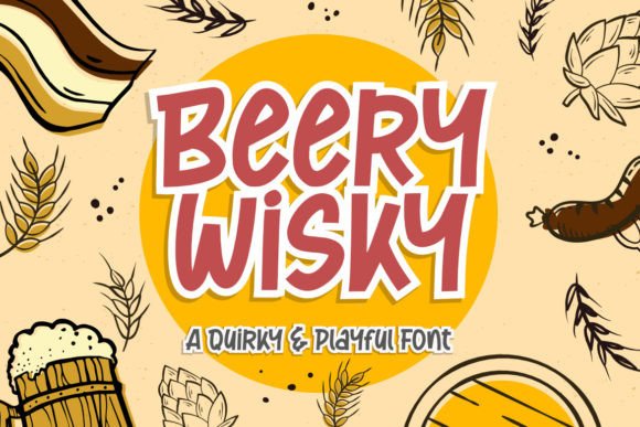 Beery Wisky Font Review: Joyful Handwritten Type for Branding