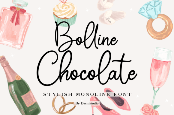 Bolline Chocolate Font: Stylish Type for Campaigns