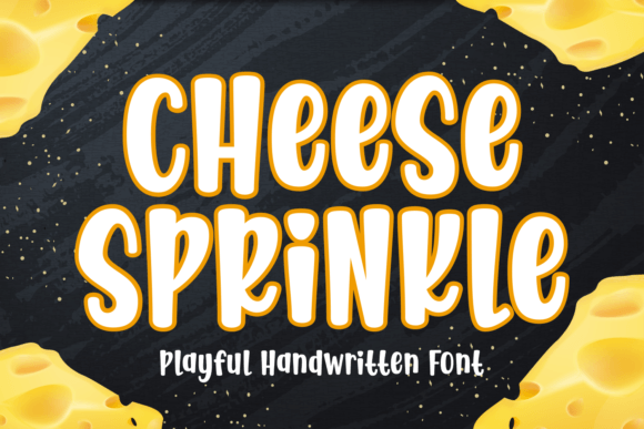 Cheese Sprinkle Font: A Playful Typeface for Campaigns