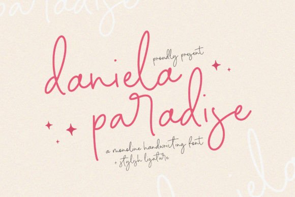 Designing with Daniela Paradise Font for Elegant Branding