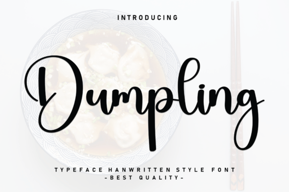 Dumpling Font: Elevating Small Business Branding