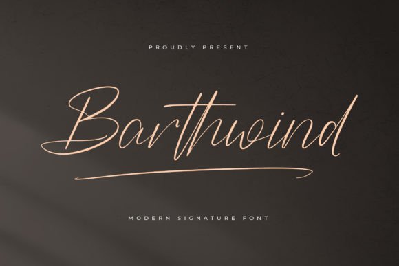 Elevate Your Brand Identity with Barthwind Font