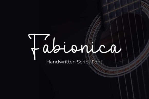 Fabionica Font: Elegant Script for Web Design