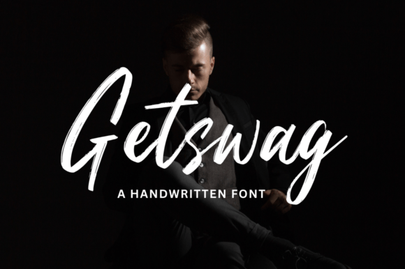 Getswag Font: Handwritten Charm for Makers