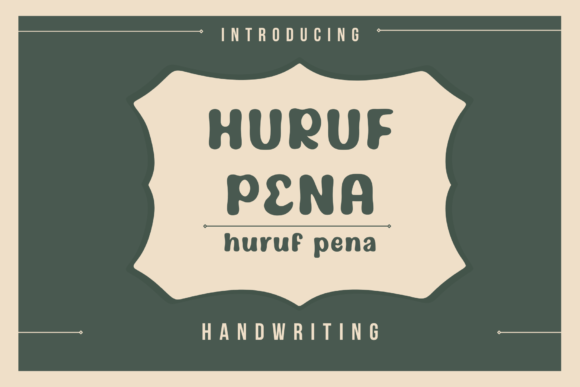 Huruf Pena: A Designer’s Review for Real Projects