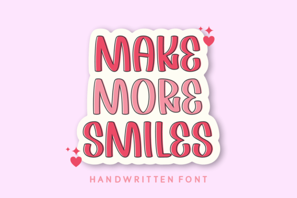 Make More Smiles Font: An Editorial Design Review