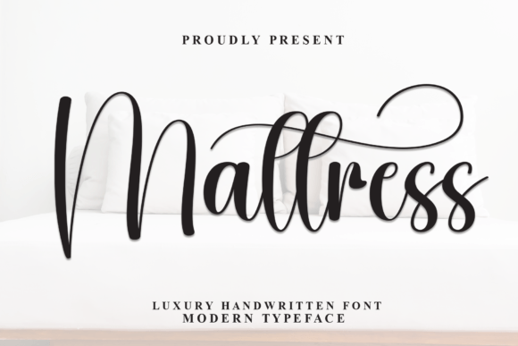 Mattress Font: Elegant Script for Editorial Design
