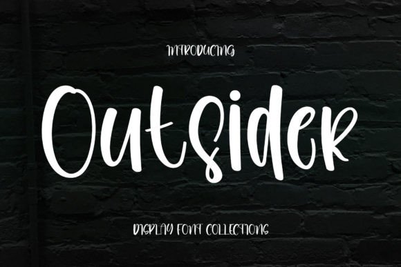 Outsider Font: Quirky Display Typography for Web Design
