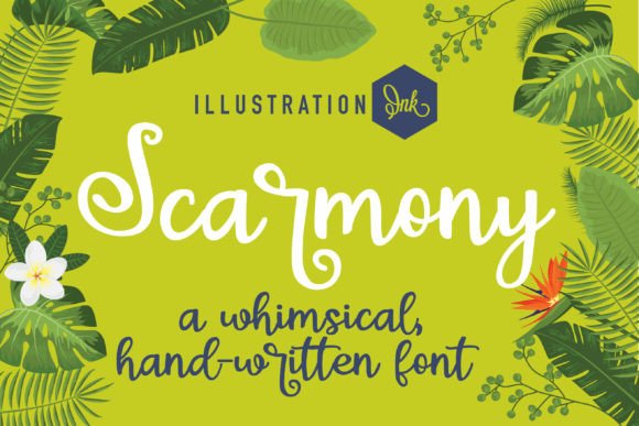 Scarmony Font: Adding Whimsy to Campaign Visuals