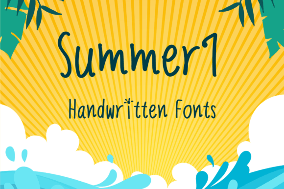 Summer1 Font: Friendly Handwritten Type for Campaigns