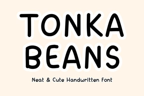 Tonka Beans Font Review: A Neat Handwritten Typeface for Branding