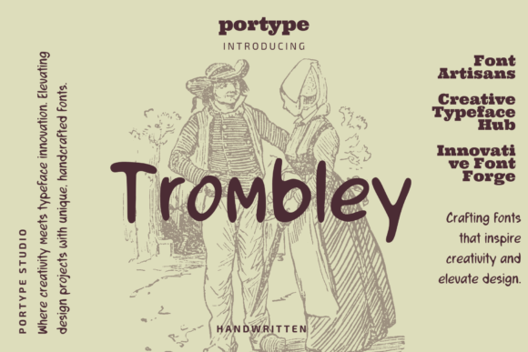 Trombley Font: Elevating Editorial Design with Vintage Charm