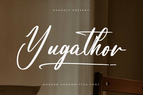 Yugathor Font: Elevating Campaign Visuals with Luxury Script